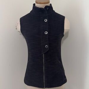Exofficio XS Black Fleece Vest ~ Outdoor Hiking Travel
